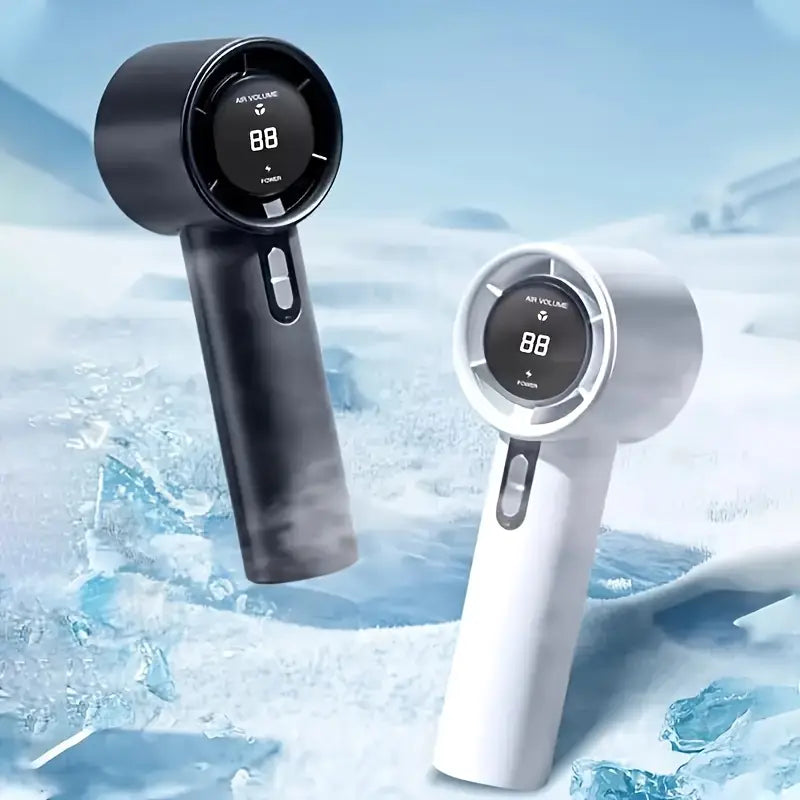 AeroJet Handheld Cooling Fan: Experience True Airflow