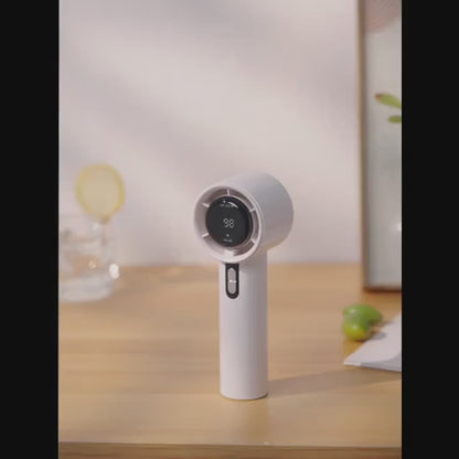 AeroJet Handheld Cooling Fan: Experience True Airflow